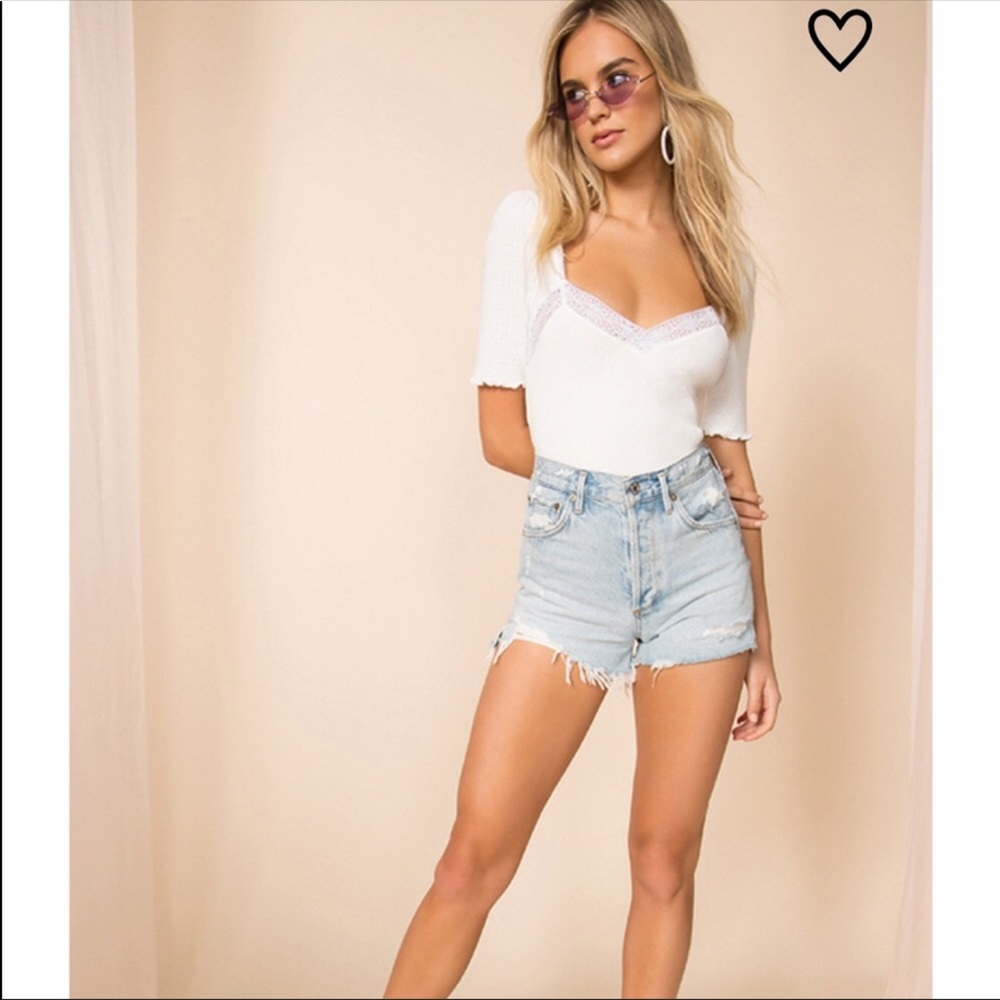 NWT Free People Margaux Top in White - Picture 2 of 6